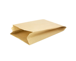 Пакет бумажный Дой-Пак Авиора 140*225 (40+40) с окном 140мм