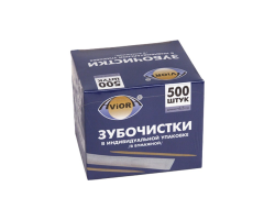 Зубочистки в индивид. упаковке (500шт) АВИОРА
